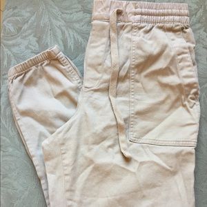 Ankle Length Khaki Joggers